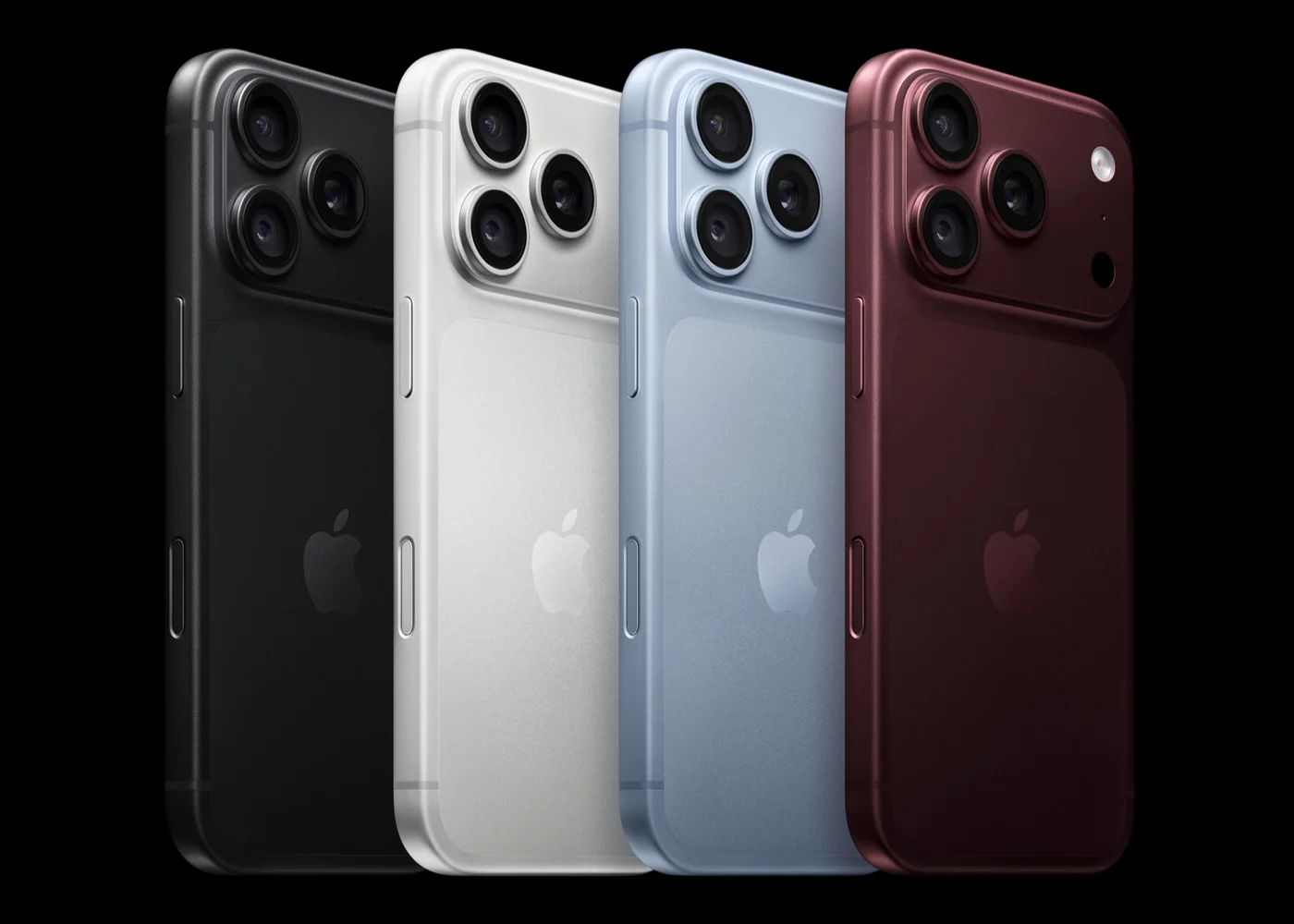 سلسلة هواتف iPhone 18 Pro بالألوان الرسمية